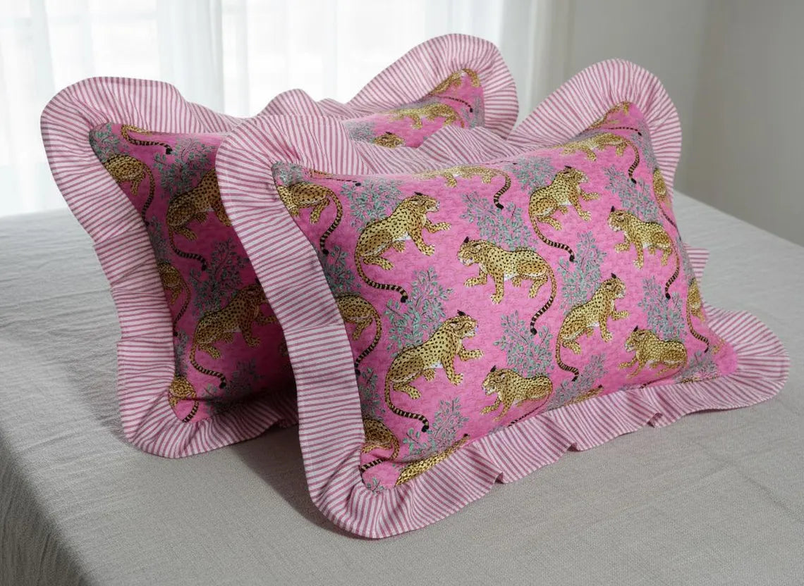 Handmade Block Print Cushion