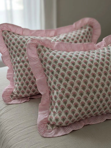 Handmade Block Print Cushion