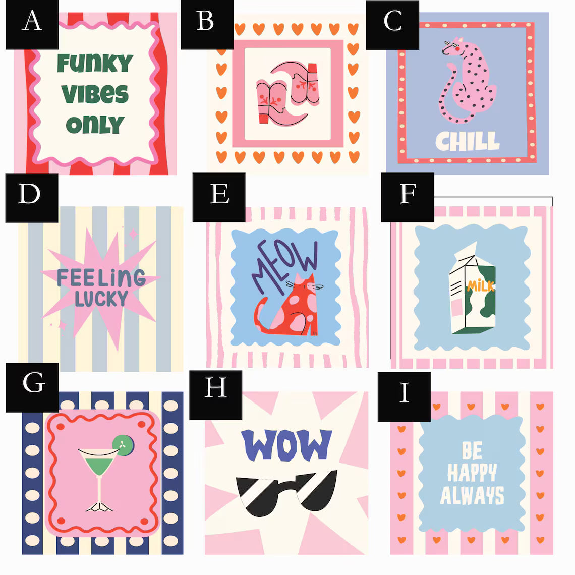 Mix & Match Coasters