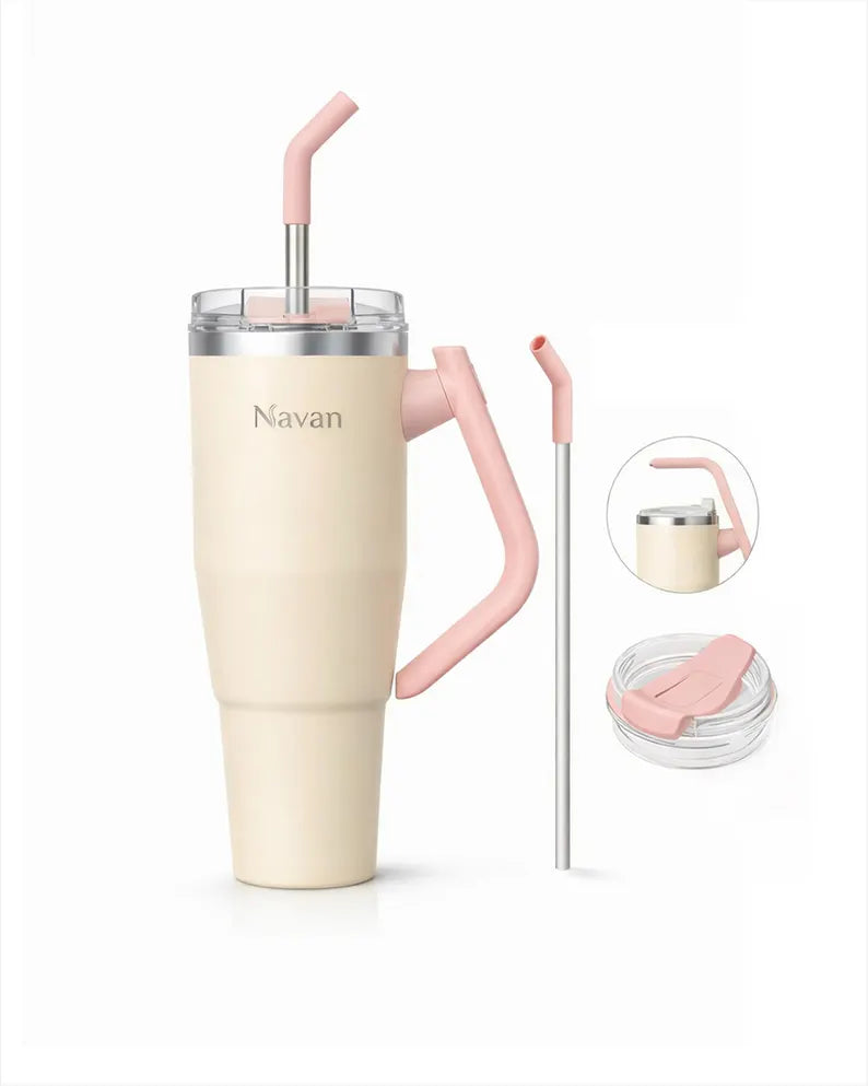 Premium Handle Travel Tumbler